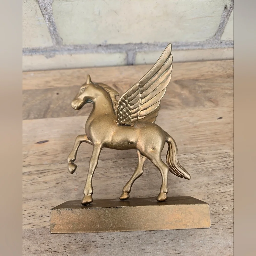 Vintage Brass Pegasus - Picture 6 of 8